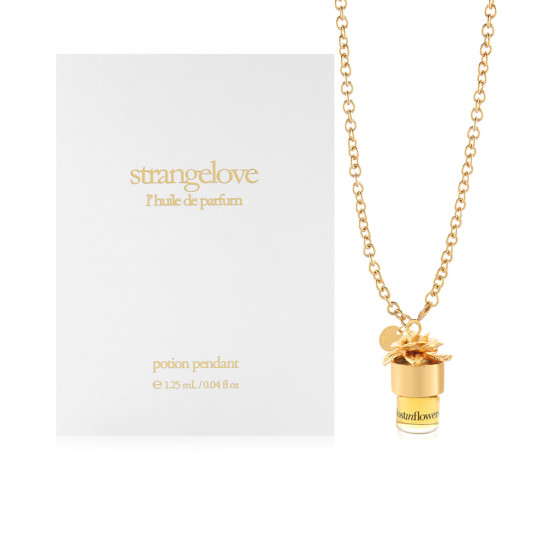 Strange Love Lost In Flowers Perfumed Oil - 38 In Necklace  - 1.25ml