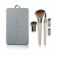 Interchangeable Daily Essentials Total Face Makeup Brush Kit - 5 pcs