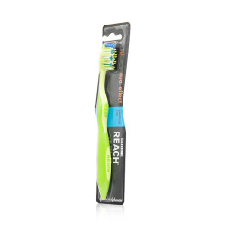 Reach Advanced Care Medium Full Dual Effect Soft Toothbrush - Light Green