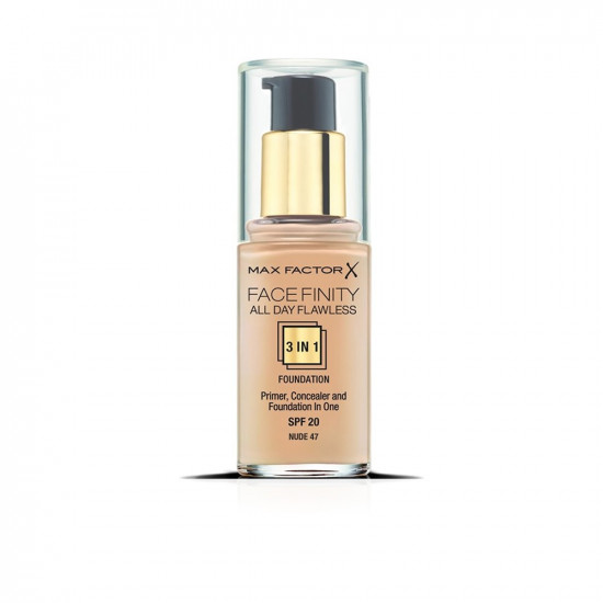 Facefinity All Day Flawless 3 In 1 Foundation - N 47 - Nude
