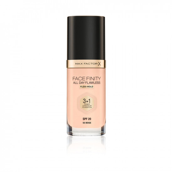 Facefinity All Day Flawless 3 In 1 Foundation - N 55 - Beige