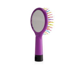 Rainbow Hair Brush - Purple